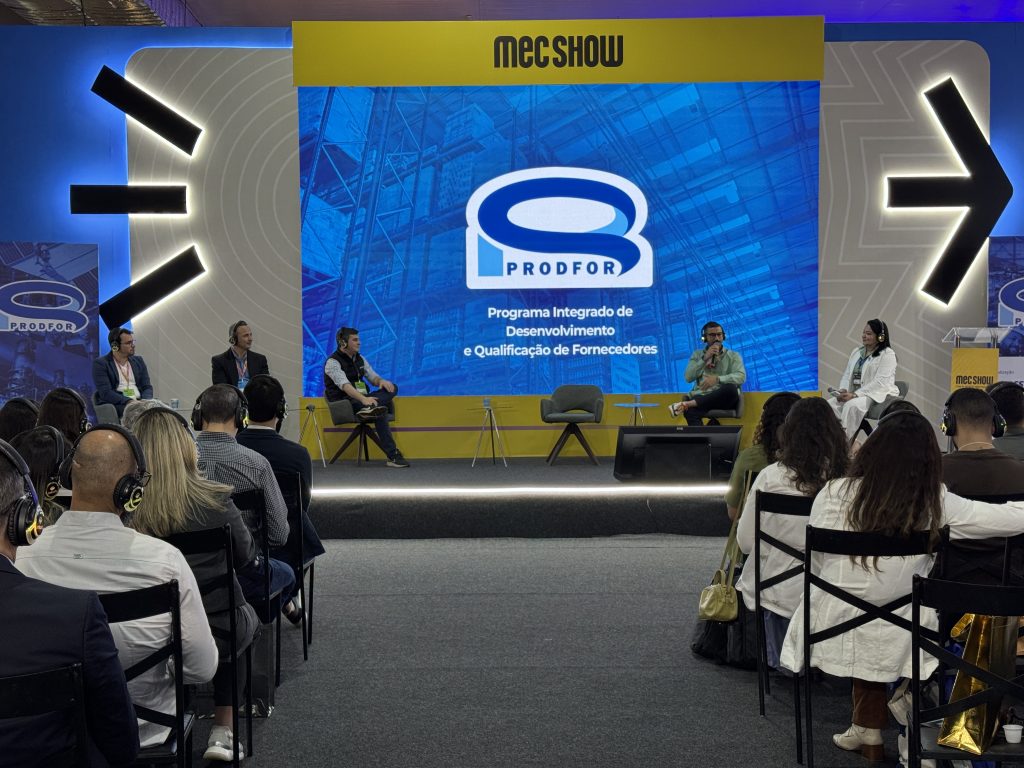 Prodfor realiza painel sobre Supply Chain na Mec Show 2025. Foto: Divulgação.